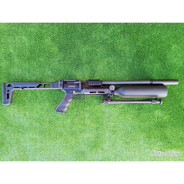 Carabine PCP SNOWPEAK AP900B Cal. 5,5 mm 19,9 J. Bouteille aluminium + Bipied + Valve Puissance