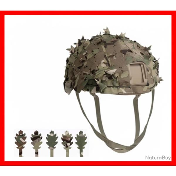 Housse Casque Airsoft 3D - Camouflage Ultra R�aliste ( livraison gratuite )