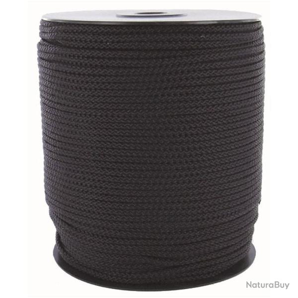 Drisse 6 mm noire