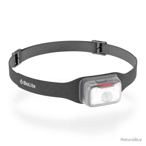 Biolite Range 400 - Lampe Frontale LED 400 lm Recharge Rapide IP67