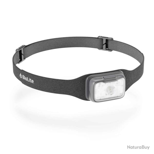 Biolite Range 300 - Lampe Frontale LED 300 lm Recharge Rapide IP67