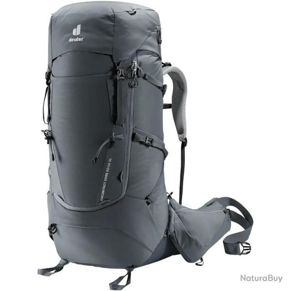 Sac � dos Deuter Aircontact Core 55+10 SL Graphite Black