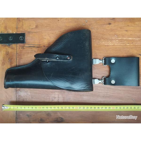 Etui holster cuir