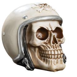 Cr&acirc;ne casque moto