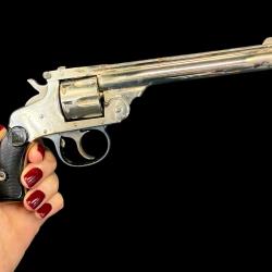 SUPERBE HARRINGTON RICHARDSON mod&egrave;le 1er- 3eme variation type 9 cal. 22LR