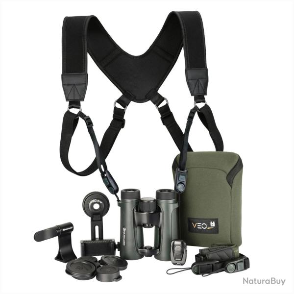 Pack Jumelles VEO HD IV 10x42 + Harnais VEO Optic Guard + Kit Digiscopie VANGUARD