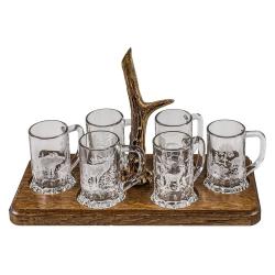 Service &agrave; liqueur avec 6 verres