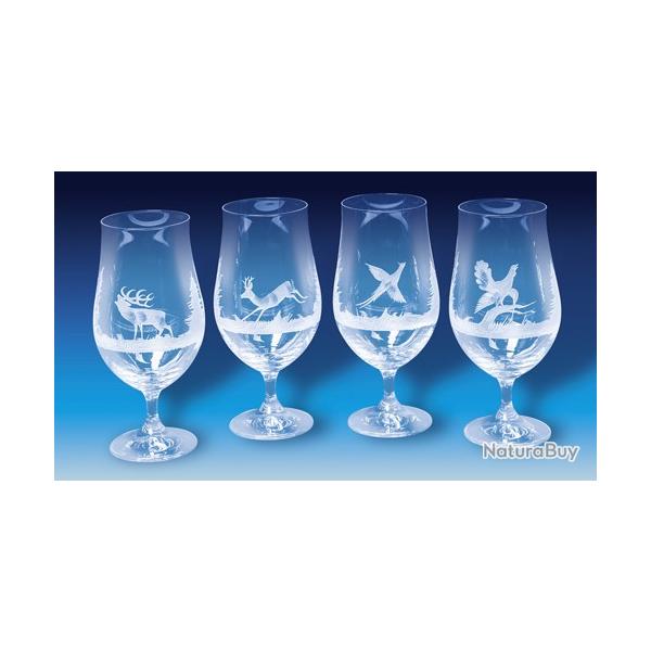 4 verres � bi�re Pils