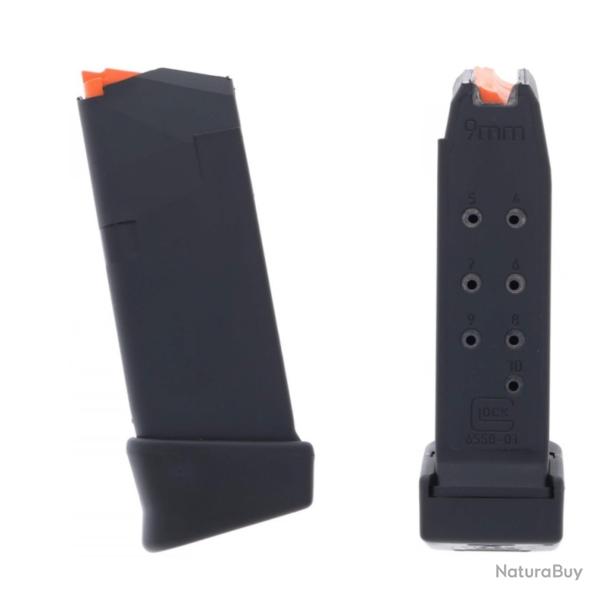 Glock Chargeur G43 6 cps avec Extension 9x19