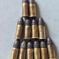 12 cartouches cal 320" de Gevelot et Gaupillat en bon &eacute;tat ^Poudre noire en D