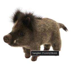 PELUCHE SANGLIER H21CMH 29CML - HANSA CREATION