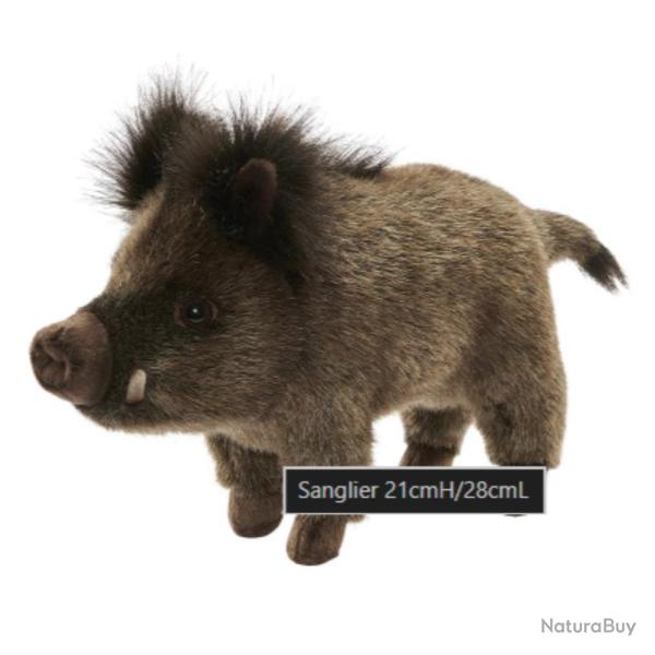PELUCHE SANGLIER H21CMH 29CML - HANSA CREATION