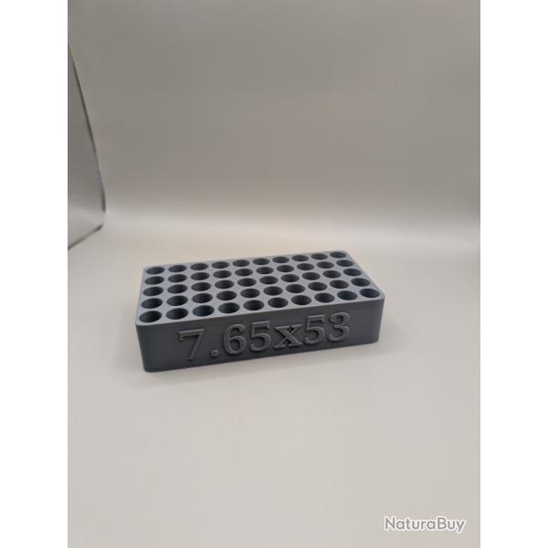 Plateau de rechargement 7.65x53 Mauser Argentin x50