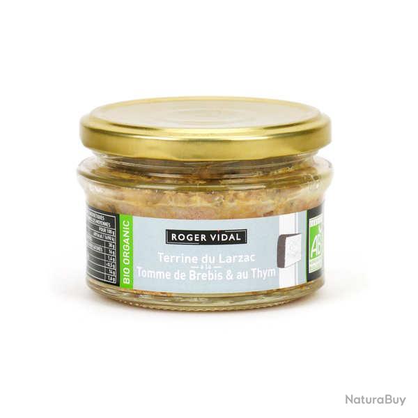 Terrine du Larzac � la tomme de brebis et au thym bio - Verrine 130g