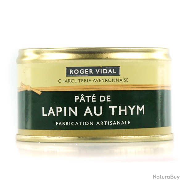 P�t� de lapin au thym - Boite de 125g