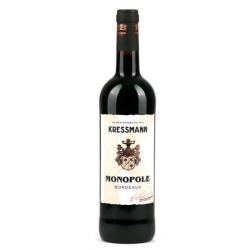 Bordeaux vin Rouge AOC Monopole Kressmann - 2022 - Bouteille de 75cl