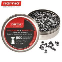 Plomb NORMA S-TARGET MATCH 4.5MM x500