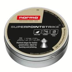 Plomb NORMA S-POINT STRIKE 4.5MM 0.53g x500