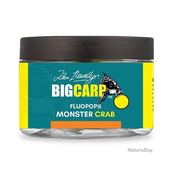 Pop Up Big Carp Monster Crab Fluo Orange 14mm