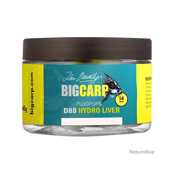 Pop Up Big Carp D88 Fluo Blanche 14mm