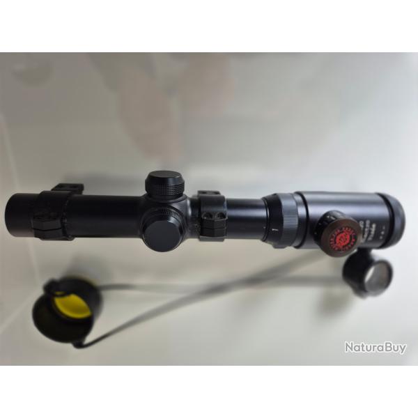 Lunette de battue Electro vis� 1x-4x20