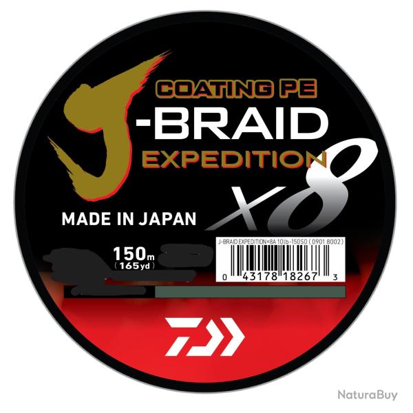 Daiwa TRESSE JB EXP 150M 18/100SM ORANGE