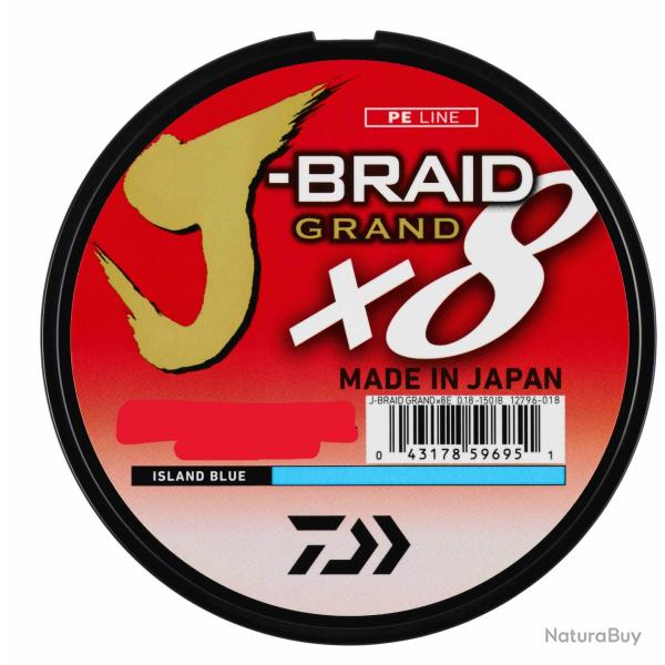 Daiwa TRESSE JB GRAND 275M 28/100 BLEUE