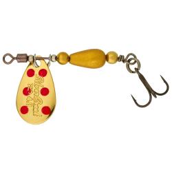 Daiwa SC CUILLERE 3G G/RED DOTS X1