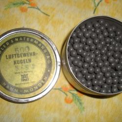 BOITE DE PLOMBS D'ORIGINE ALLEMANDE LUFTGEWEHR