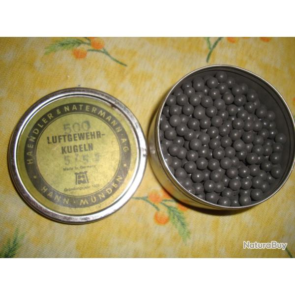 BOITE DE PLOMBS D'ORIGINE ALLEMANDE LUFTGEWEHR