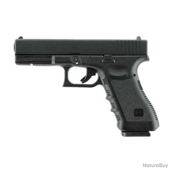 PISTOLET GLOCK 17 6mm GAZ 1J NOIR - GLOCK PERFECTION NEUF U NOIR