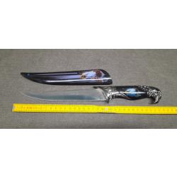 Couteau avec &eacute;tui t&ecirc;te d'aigle