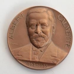 M&eacute;daille Albert Calmette Institut Pasteur 1963