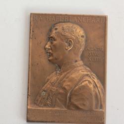 M&eacute;daille Rapha&euml;l Blanchard Professeur Facult&eacute; de M&eacute;decine