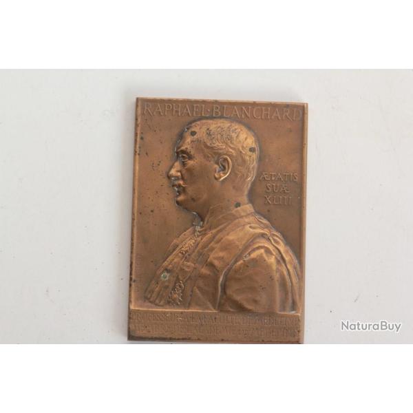 M�daille Rapha�l Blanchard Professeur Facult� de M�decine