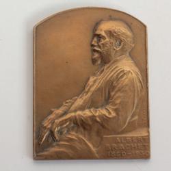 M&eacute;daille Albert Brachet 1869-1930 Professeur biologie