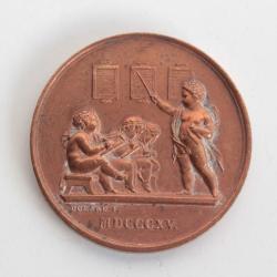 M&eacute;daille Soci&eacute;t&eacute; pour l'instruction &eacute;l&eacute;mentaire 1876