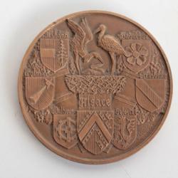M&eacute;daille Alsace Soci&eacute;t&eacute; chimique Fegersheim 1967