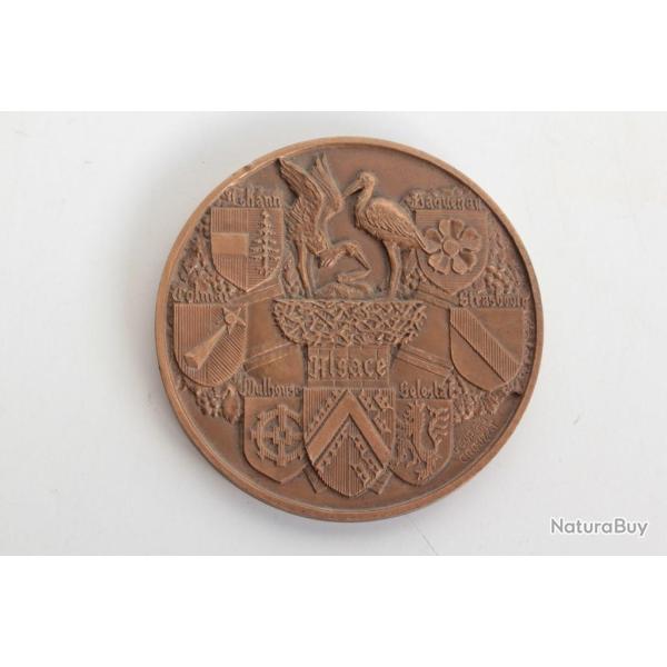 M�daille Alsace Soci�t� chimique Fegersheim 1967