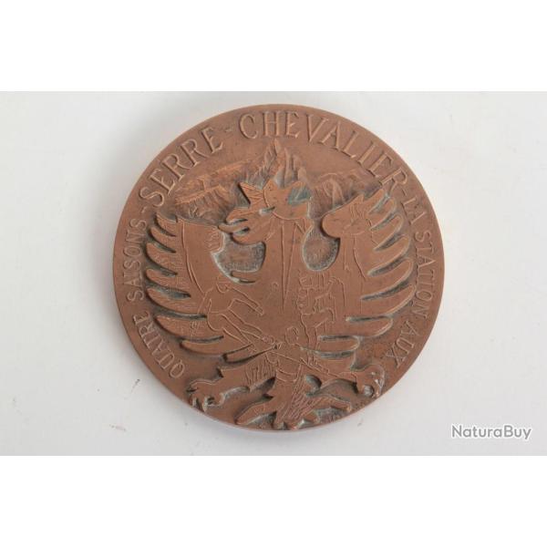 M�daille Station de ski Serre-Chevalier 1982