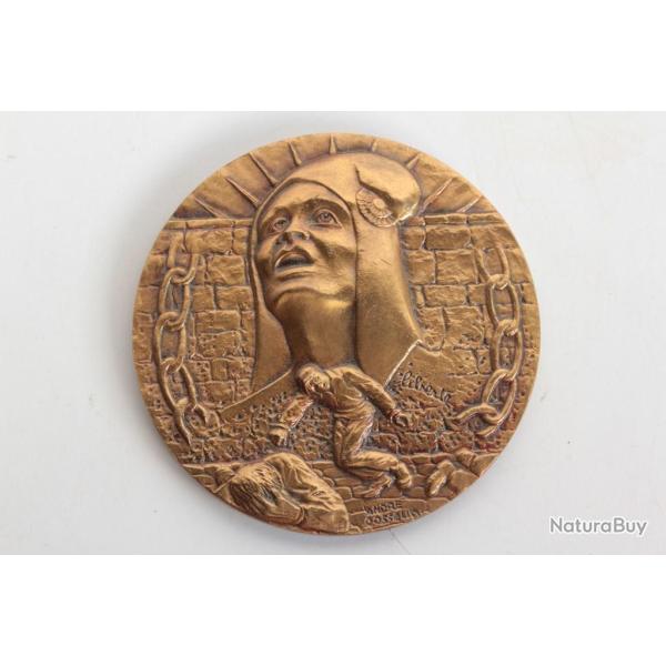 M�daille Hommage � la Commune de Paris Andr� Gosselin