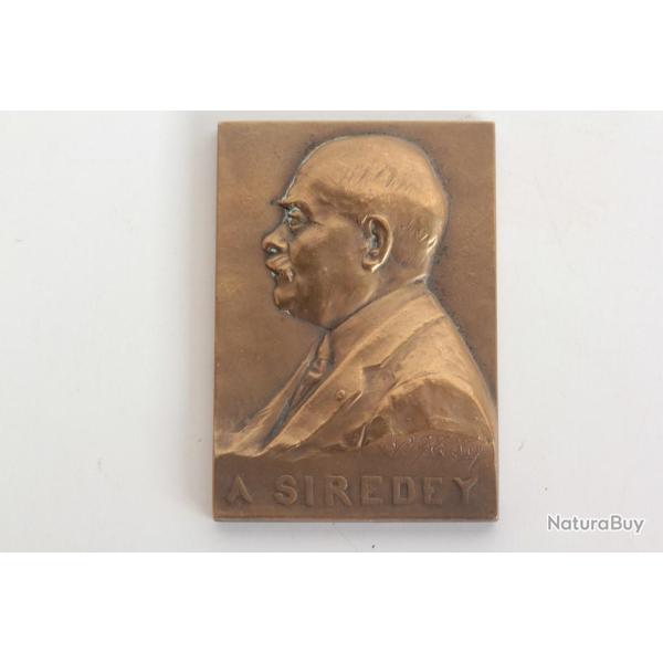 M�daille Armand Siredey Hopital St Antoine 1921