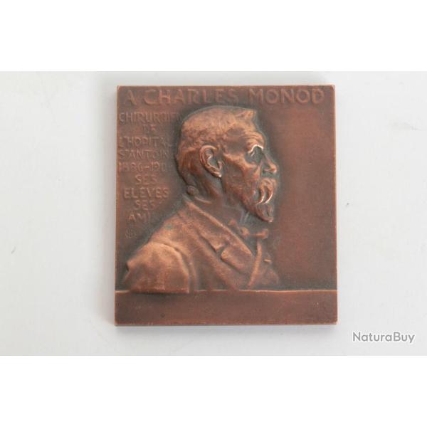 M�daille Charles Monod Chirurgien