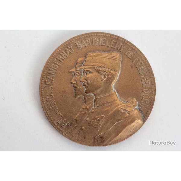 M�daille Fr�res Jeanbernat Ferrari Doria bronze WW1