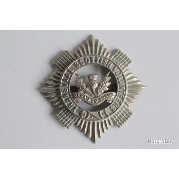 Insigne militaire Transvaal Scottish Volunteers Afrique du Sud WW2
