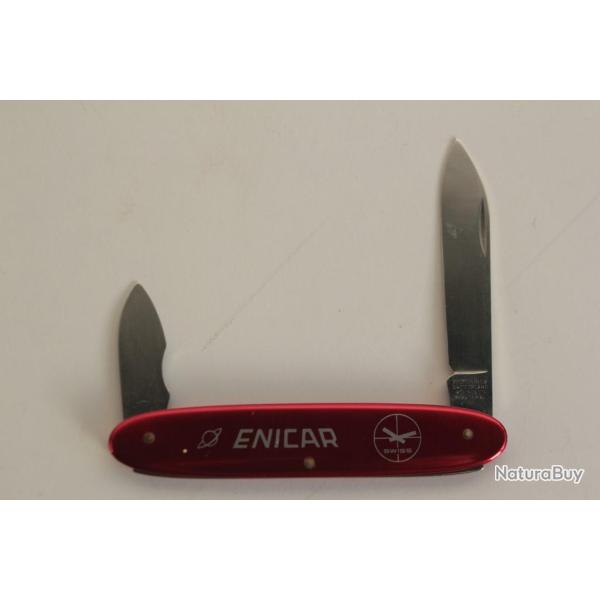 ENICAR Couteau publicitaire ouvre montre