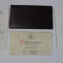 PATEK PHILIPPE Certificat d'origine montre Nautilus 3800/1