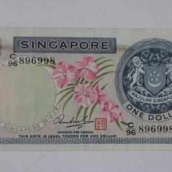 Billet 1 Dollar Singapour TTB