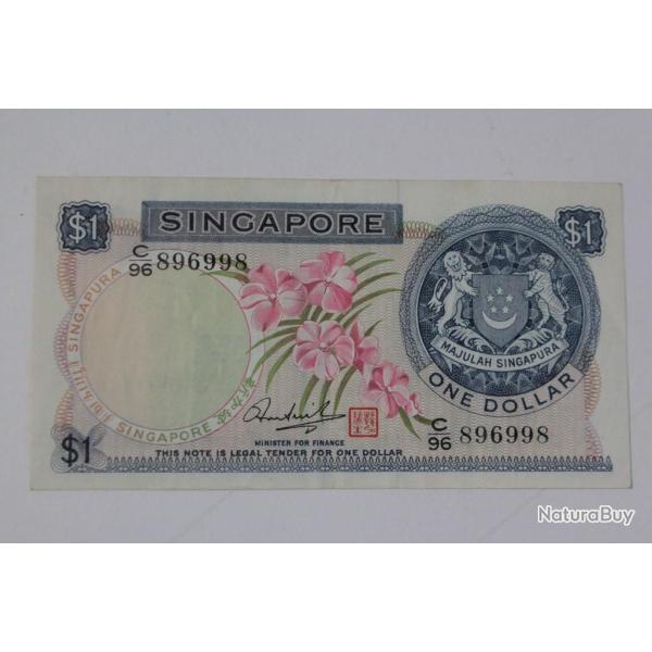 Billet 1 Dollar Singapour TTB