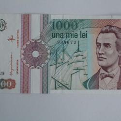 Billet 1000 Lei Roumanie 1991 SPL
